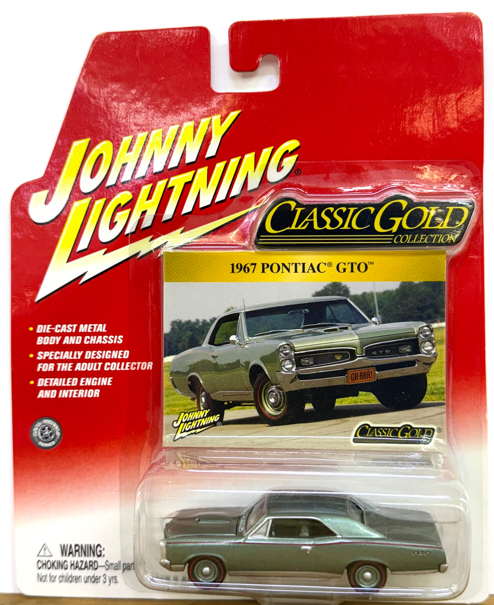 1967 Pontiac GTO -Johnny Lightning Classic Gold Collection – J