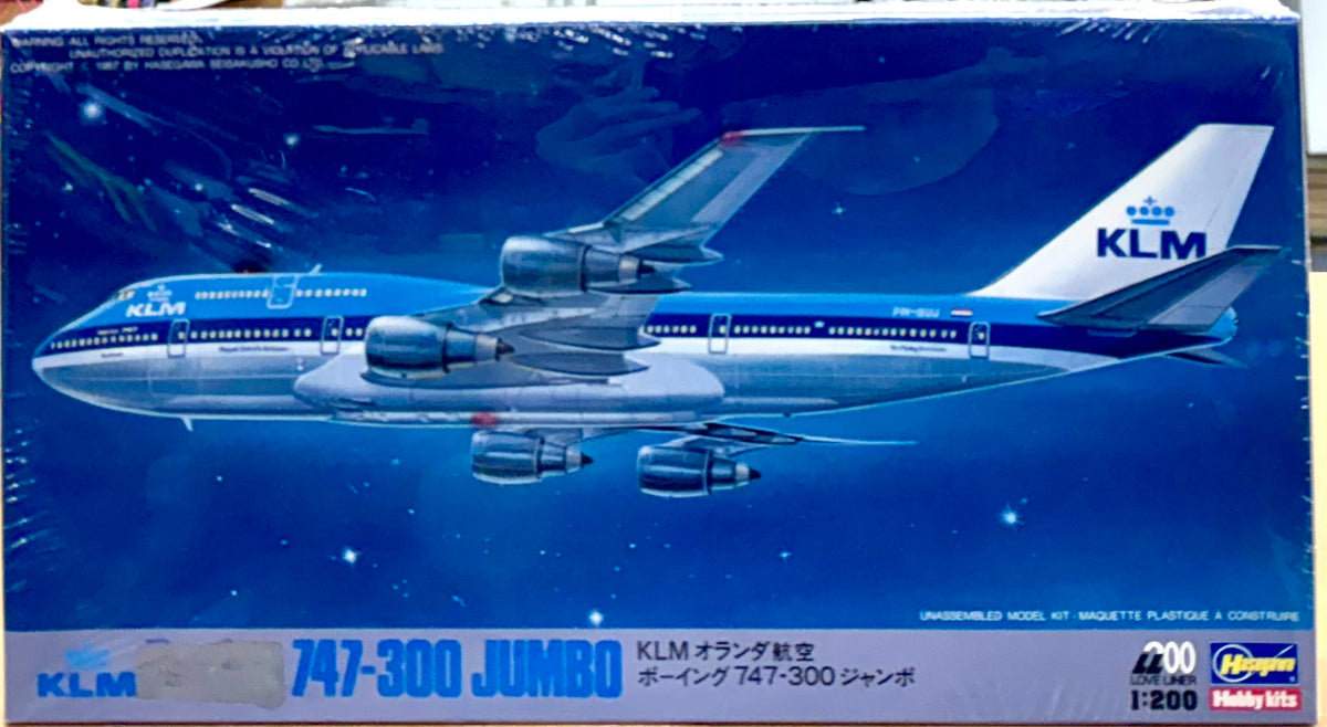 Kinページ① KLM Boeing 747-300 Jumbo 1/200 – J-BarHobbies