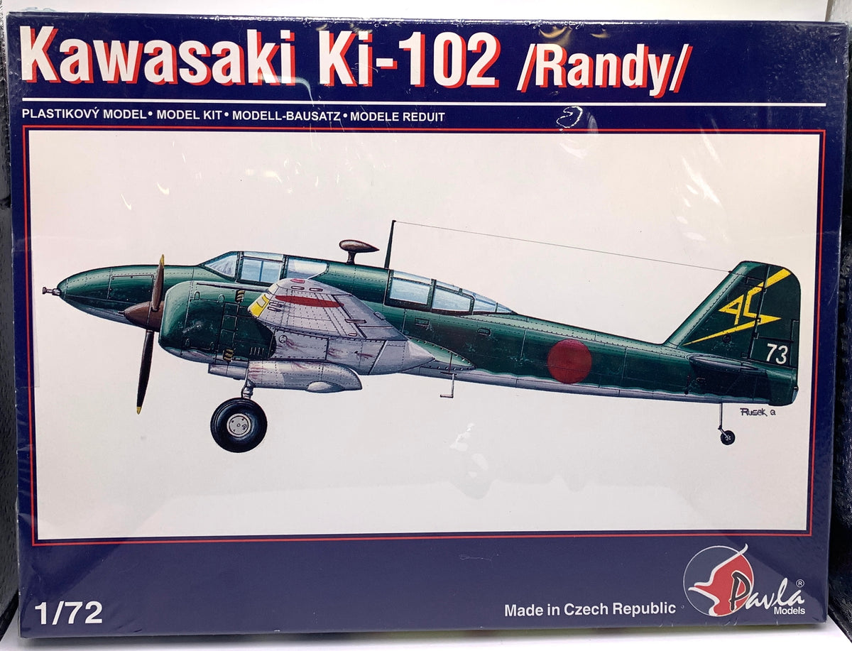 Kawasaki Ki-102 /Randy/ 1/72 1997 Issue – J-BarHobbies