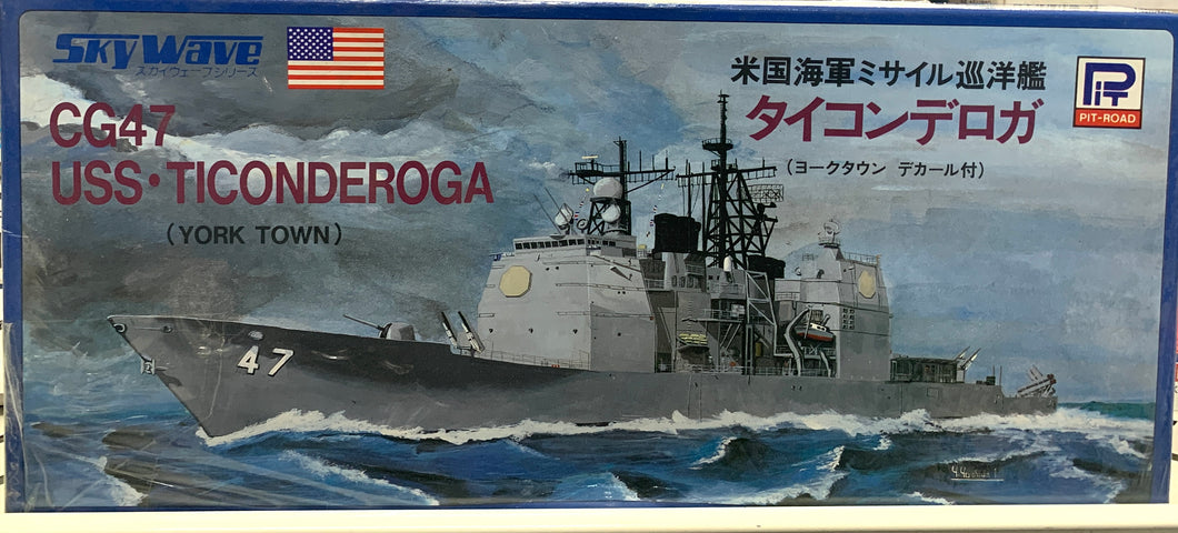 USS Ticonderoga CG-47 (USS Yorktown) 1/700
