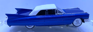 1959 CADILLAC CABRIOLET BLUE 1/43