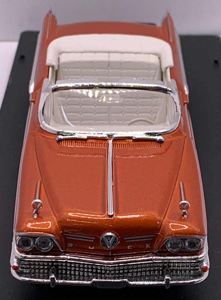 1958 BUICK SPECIAL CONVERTIBLE ORANGE 1/43 – J-BarHobbies