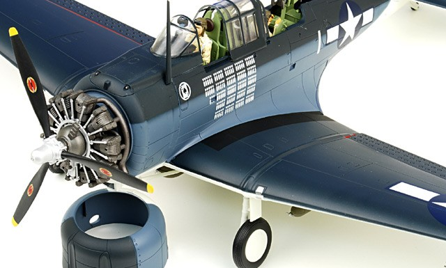 航空機・ヘリコプター HOBBY MASTER Douglas SBD Dauntless 1/32 SBD-5 Dauntless 1:32 Diecast Model - Hobby Master HM-HA0214