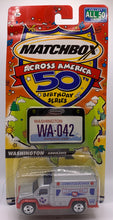 Load image into Gallery viewer, WASHINGTON "Ambulance" Matchbox Across America 50th Birthday Series