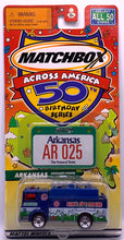 Load image into Gallery viewer, ARKANSAS "Auxiliary-Power-Truck 1/84" Matchbox Across America 50th Birthday Series