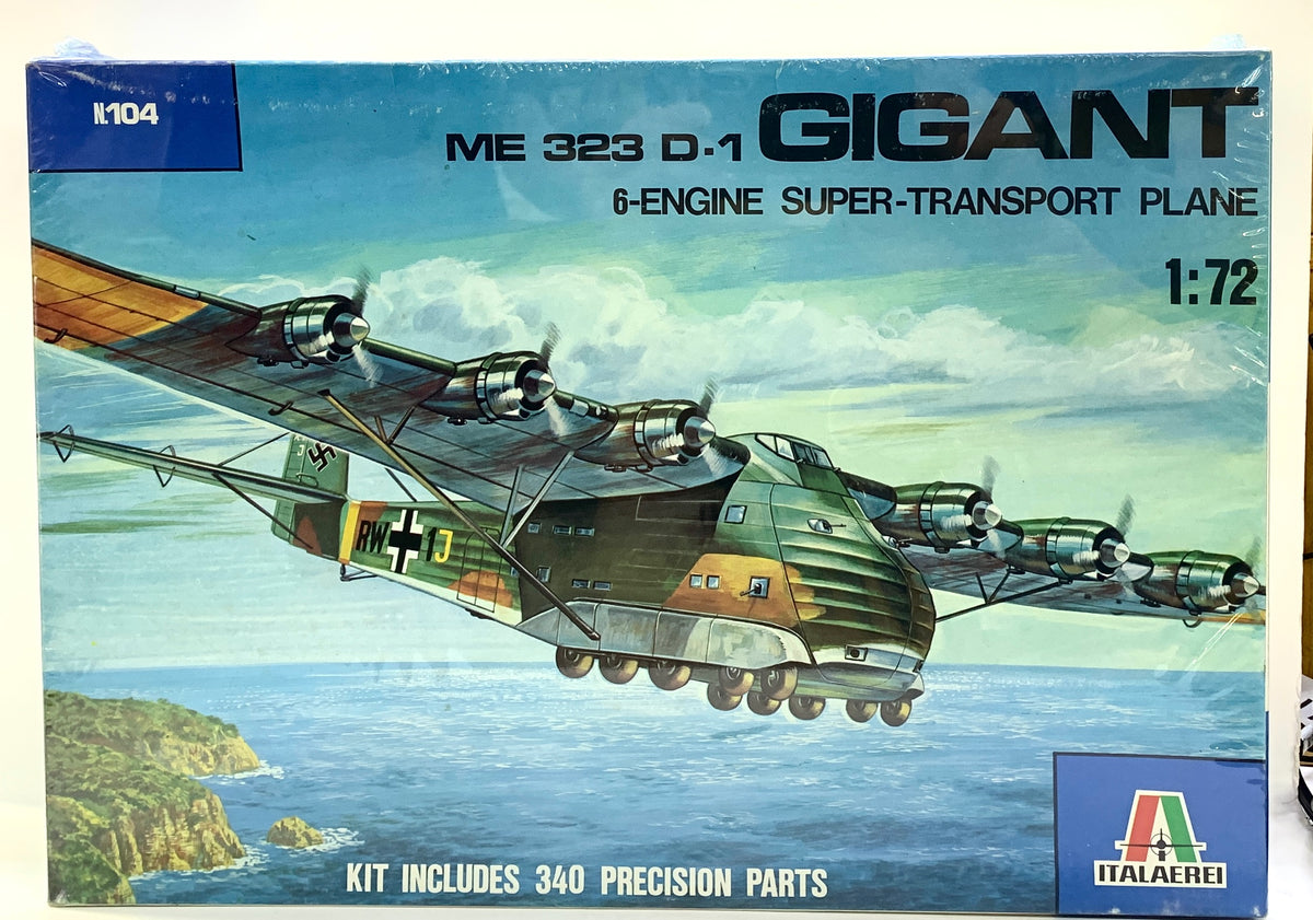 ME323 D-1 ギガント G.W.H. 1/144 scale Messerschmitt Me-323 D-1 Gigant Review by