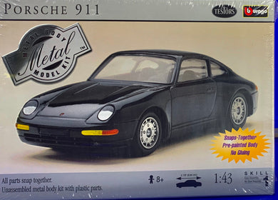 Porsche 911 Unassembled Metal body kit with plastic parts  1/43 Scale
