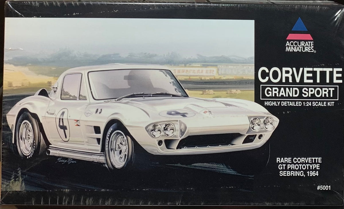 Corvette Grand Sport 1964 GT Prototype Sebring 1/24 – J-BarHobbies