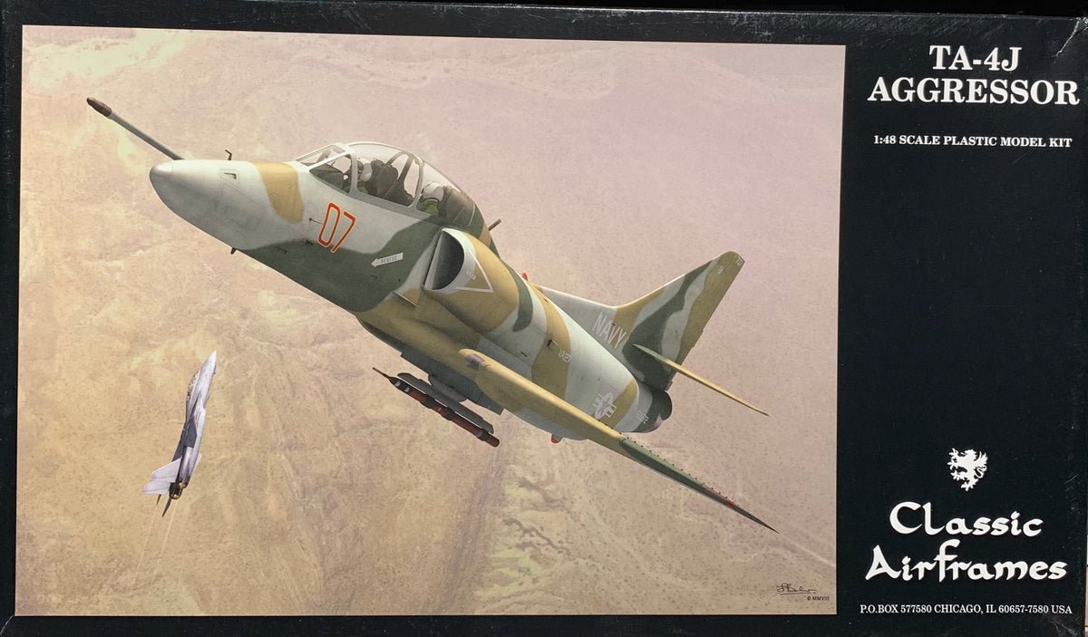 【Classic Airframes】 1/48 TA-4J Aggressor TA-4J Aggressor 1/48 – J-BarHobbies