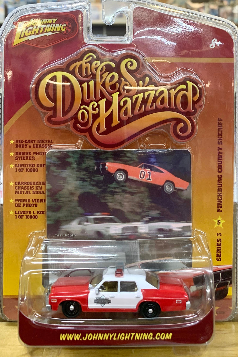 Dukes of Hazzard Finchburg County Sheriff s Car 1 64 J BarHobbies