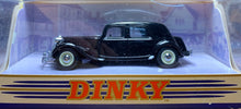 Load image into Gallery viewer, Dinky Item DY-22 1952 Citroen 15 CV Black 1/43