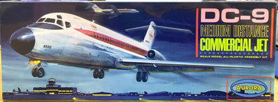 DC-9 Medium Distance Commercial Jet 1/72 1965 ISSUE