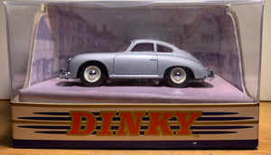 Dinky Item DY-25 1958 Porsche 356A Coupe Silver 1/43 Scale