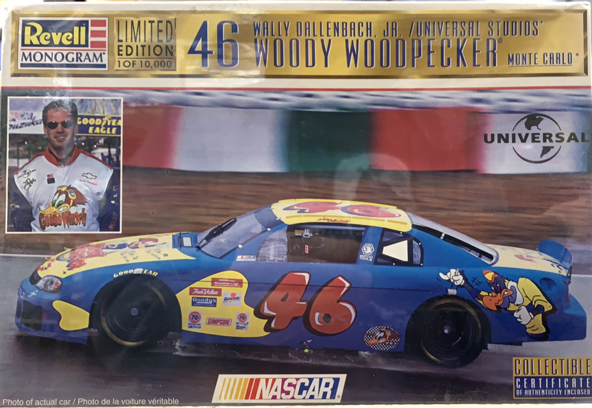 Dallenbach Wally Jr. #46 Woody Woodpecker Universal Studios Monte