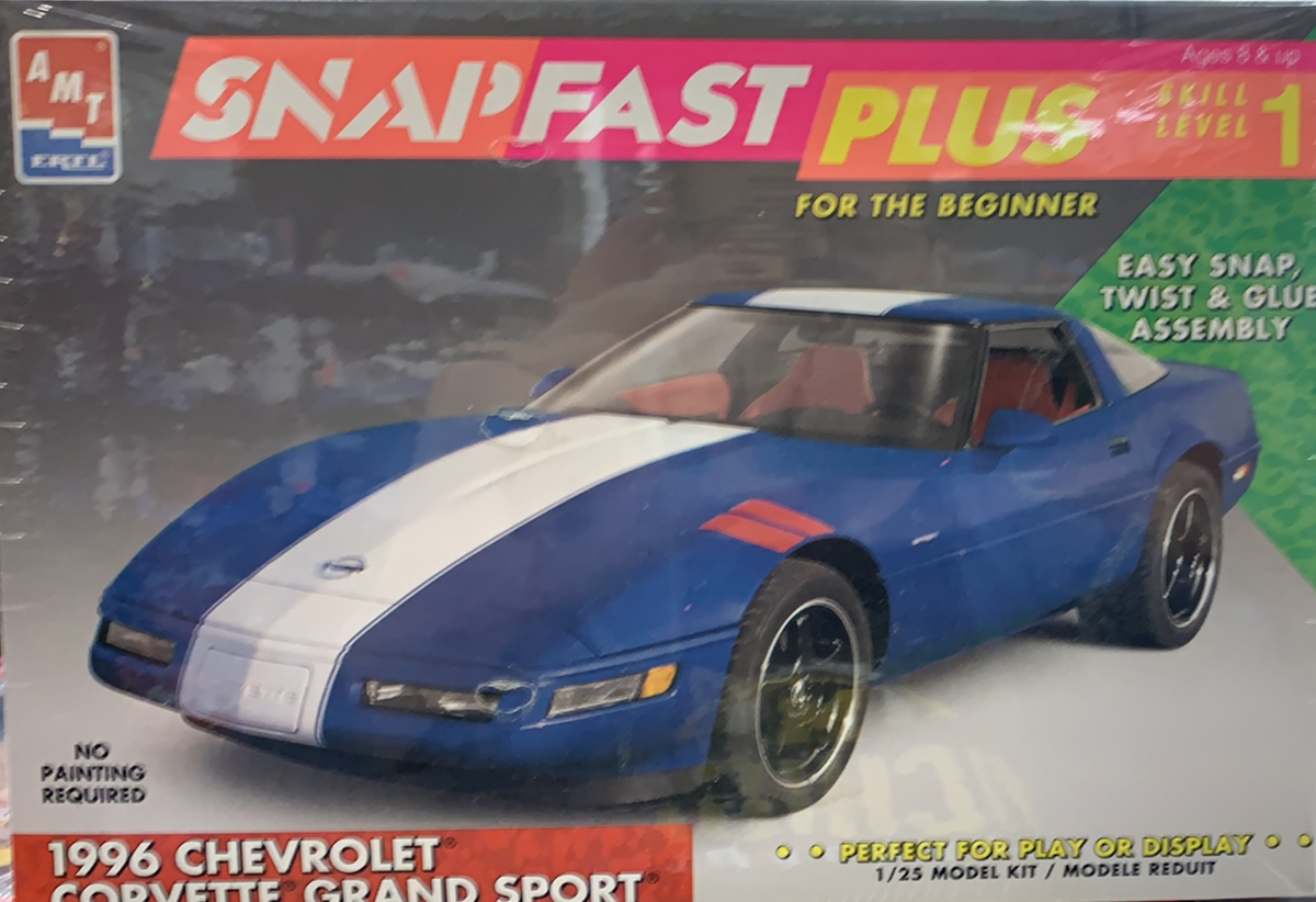 SnapFast Plus 1996 Chevrolet Corvette Grand Sport 1/25 – J-BarHobbies