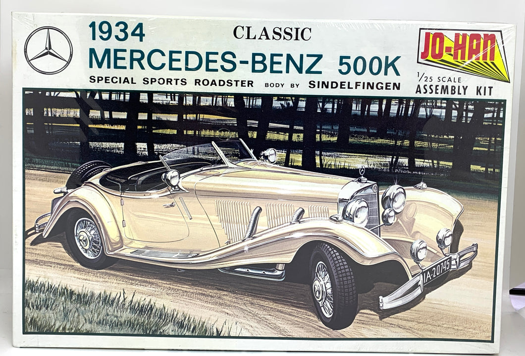 1934 Mercedes-Benz 500K Special Sports Roadster body by Sindelfingen 1/25