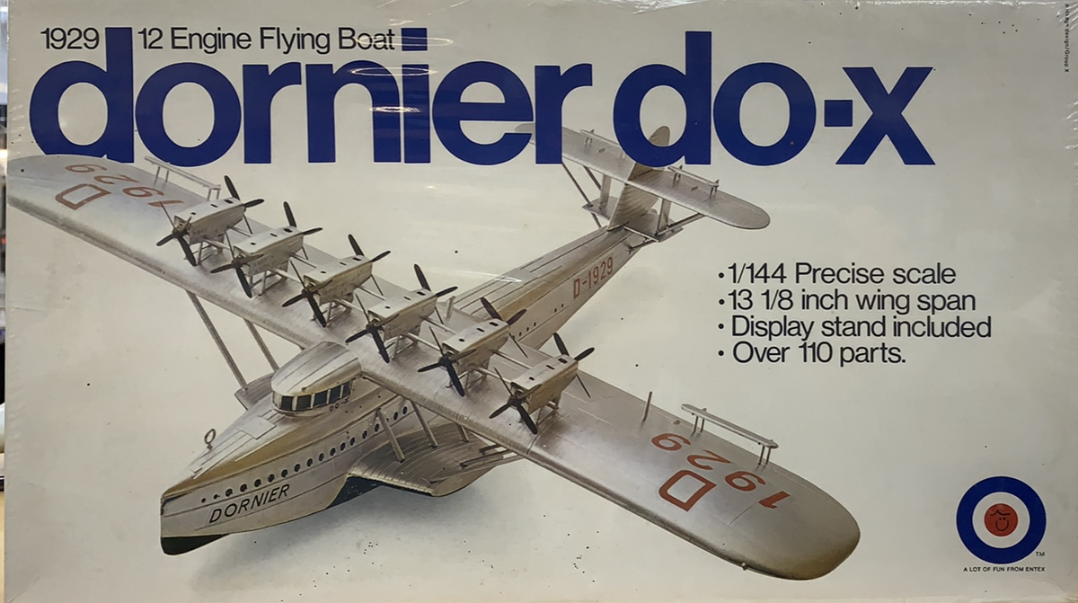 Revell 1/144 Dornier Do X 未組立 外箱未開封Ln316 Dornier DO-X 1/144 – J-BarHobbies