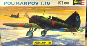 Polikarpov I-16 1/72 1964 ISSUE