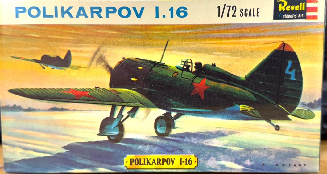 Polikarpov I-16 1/72 1964 ISSUE