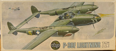 P-38F Lightning, 1/72 1972 ISSUE