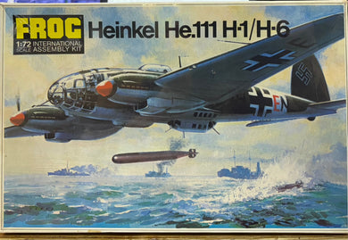 Heinkel He.111 H-1/H-6, 1/72 1972 ISSUE
