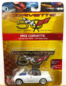 1953 Corvette by Racing Champions 50th Corvette Anniversary Collection 1/64