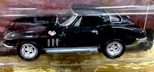Load image into Gallery viewer, 1965 Corvette Coupe (Black) - Johnny Lightning - Corvette Collection