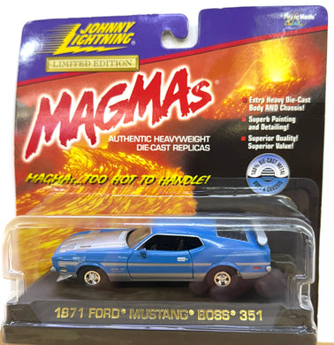 1971 Ford Mustang Boss 351 - Johnny Lightning Magma's