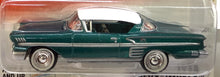 Load image into Gallery viewer, 1958 Chevy Impala, (Green) 1/64 Johnny Lightning &quot;American Chrome&quot;