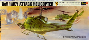 Bell 205 Huey Attack Helicopter 1/32  1967 ISSUE