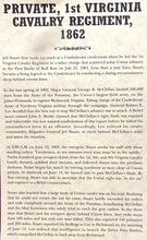 Load image into Gallery viewer, Confederate Private, 1st Virginia Cavalry Regiment with Fence