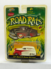 Load image into Gallery viewer, 1939 CHEVY SEDAN DELIVERY 1/64 DIECAST "Speed Shop Race Engines" ROAD RATS