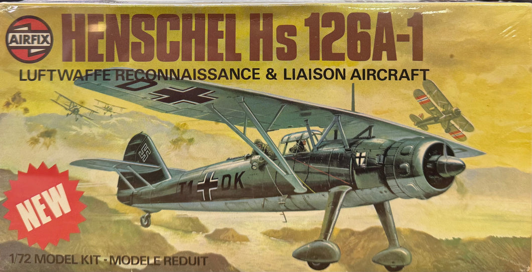 Henschel Hs 126A-1, 1/72 1977 ISSUE