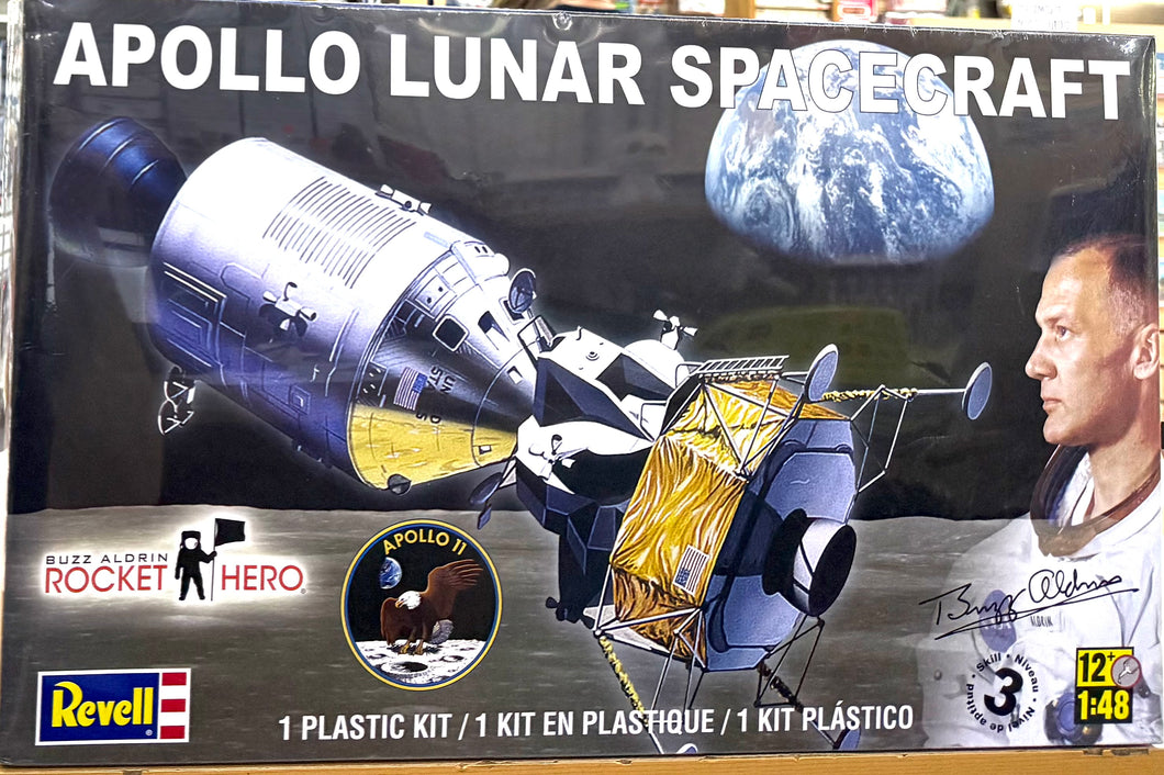 Apollo Lunar Spacecraft Buzz Aldrin Rocket Hero 1/48 2011 ISSUE
