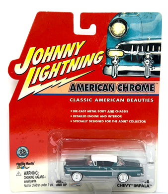 1958 Chevy Impala, (Green) 1/64 Johnny Lightning 