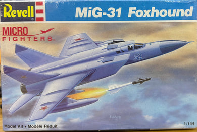 MiG-31 Foxhound, 1/144 MICRO Fighters, 1989 ISSUE
