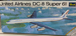 United Airlines DC-8 Super 61  1/143  1969 ISSUE