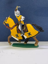 Load image into Gallery viewer, Knight With Sword - On Horse - Yellow