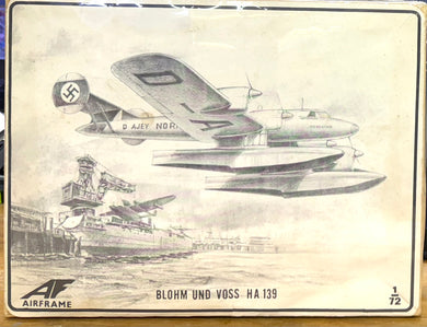 Blohm und Voss Ha 139, 1/72 1972 ISSUE 