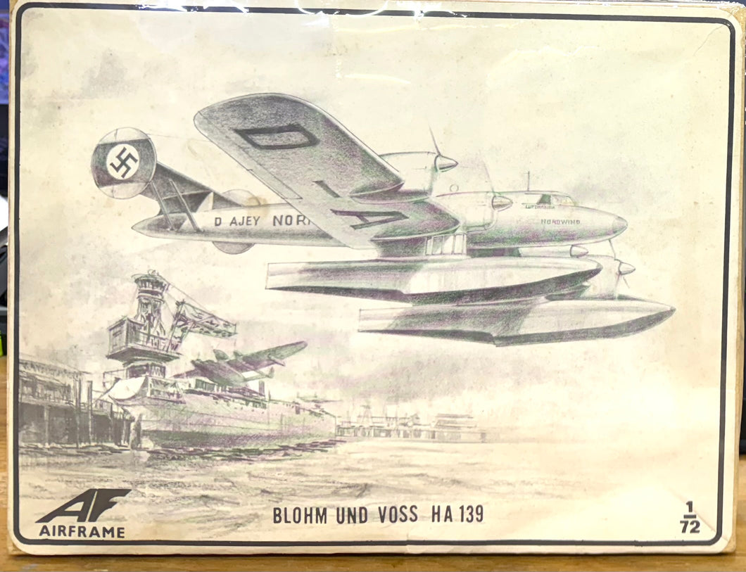 Blohm und Voss Ha 139, 1/72 1972 ISSUE 