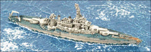 Load image into Gallery viewer, BB-46 Maryland - 1/2400 - Colorado class battleship, 3 in class, short cage mast; 1942