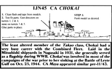 Load image into Gallery viewer, CA Chokai - 1/2400 Cruiser, Japanese
