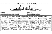 Load image into Gallery viewer, CLAA Calcutta - 1/2400 - Two converted light AA cruisers