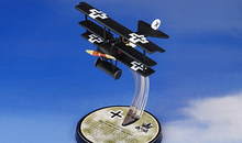 Load image into Gallery viewer, Fokker Dr.I Triplane 1/72 Luftstreitkrafte Jasta 7, Josef Jacobs, 1918