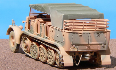 Krauss-Maffei Sd.Kfz.7 Half-Track, 1/50 German Army, Sicily, 1943
