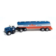 Load image into Gallery viewer, HO Scale 1954 IH R-190 Tractor w/ Tanker Trailer (Chevron), 1/87