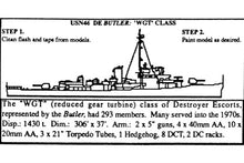 Load image into Gallery viewer, DE Butler Class - 1/2400 - Destroyers 3/Pack