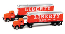 Load image into Gallery viewer, N Scale 1954 IH R-190 with AeroVan Trailer Liberty, 1/160 2-PACK