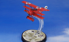 Load image into Gallery viewer, Fokker Dr.I Triplane, 1/72  Luftstreitkrafte JG 1 Flying Circus, The Red Baron, 1918