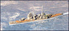 CA Myoko - 1/2400 Cruiser, 4 in Nachi class, 10 x 8" guns, served into '44. Japanese